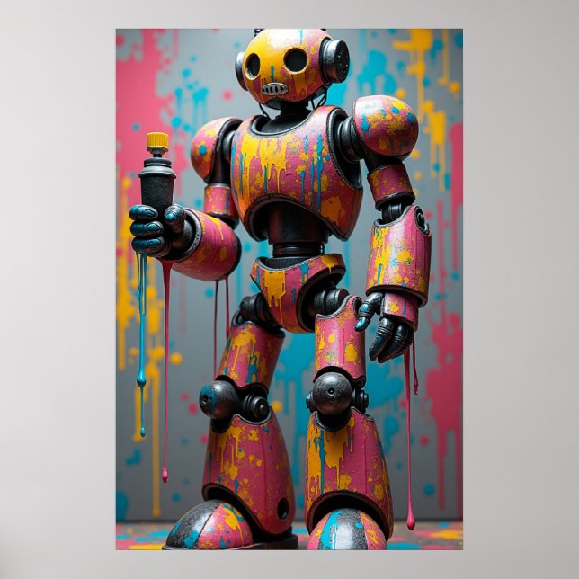 The Graffiti Bot Poster (Vorne)