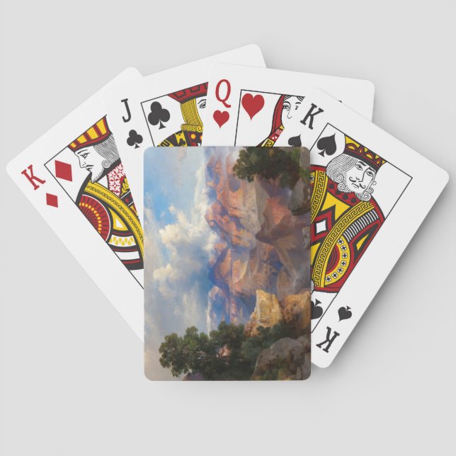 The Grand Canyon, 1913 by Thomas Moran Spielkarten (Rückseite)