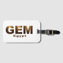 The Grand Egyptian Museum Gepäckanhänger