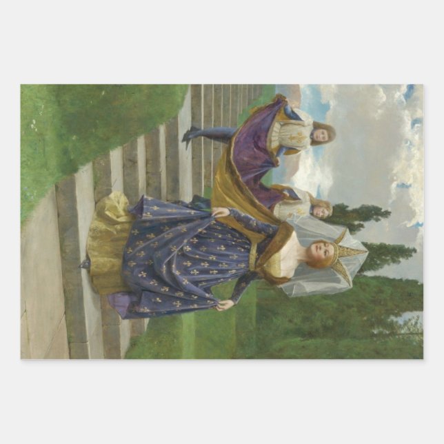 The Grand Lady (von John Collier) Geschenkpapier Set (Vorderseite)