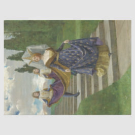 The Grand Lady (von John Collier) Seidenpapier