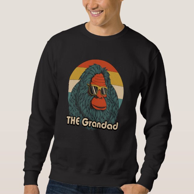 The Grandad Fathers Day Grandpa Parents Grandfathe Sweatshirt (Vorderseite)