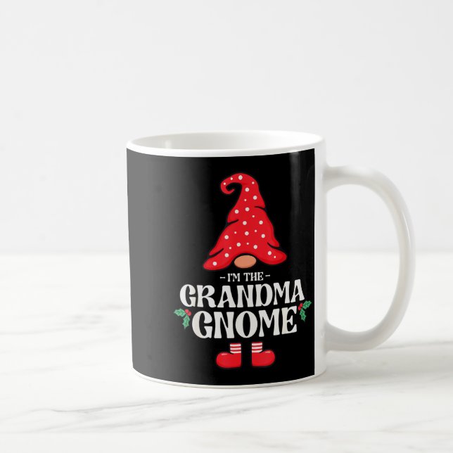The Grandma Gnome Funny Family Matching Group Chri Kaffeetasse (Rechts)