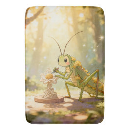 The Grasshopper and the Nectar Artwork.1 Badematte