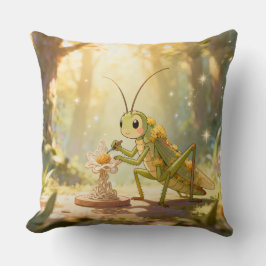 The Grasshopper and the Nectar Artwork.1 Kissen