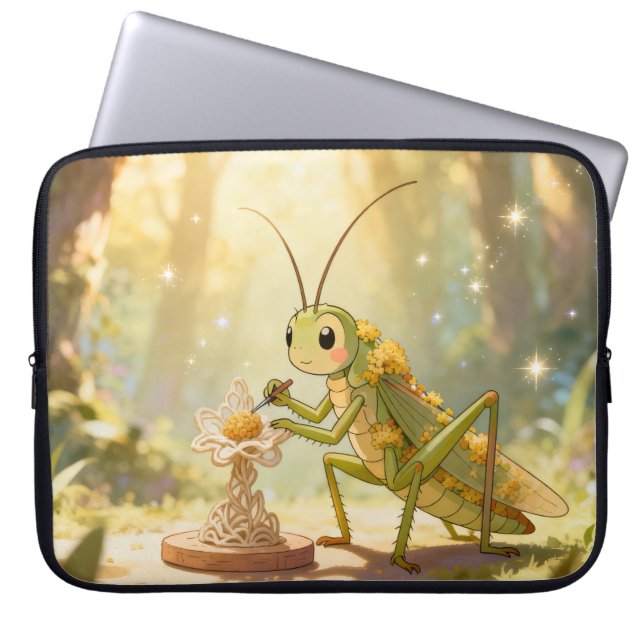 The Grasshopper and the Nectar Artwork.1 Laptopschutzhülle (Vorderseite)