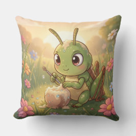 The Grasshopper and the Nectar Artwork.6 Kissen