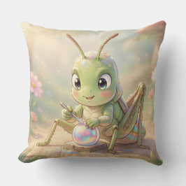The Grasshopper and the Nectar Artwork.8 Kissen