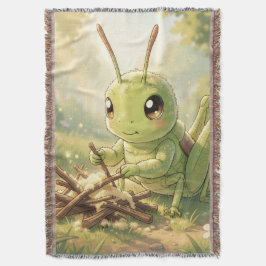 The Grasshopper and the Nectar Artwork Decke