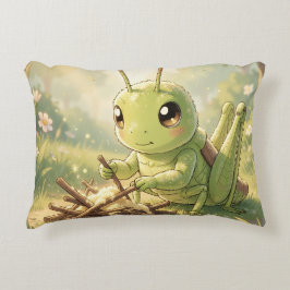 The Grasshopper and the Nectar Artwork Dekokissen