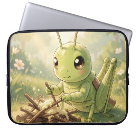 The Grasshopper and the Nectar Artwork Laptopschutzhülle
