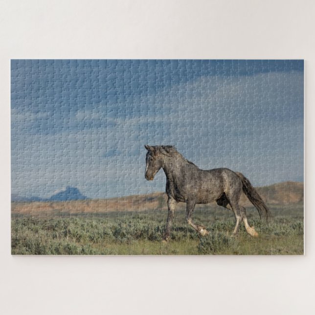 "The Gray Ghost" Jigsaw Puzzle (Horizontal)