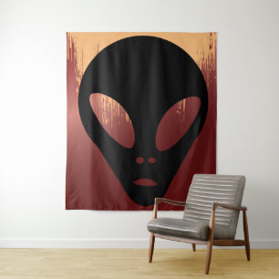 The Grays - Alte Alien Imitate Canvas Print Wandteppich