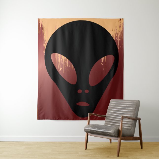 The Grays - Alte Alien Imitate Canvas Print Wandteppich (Beispiel)