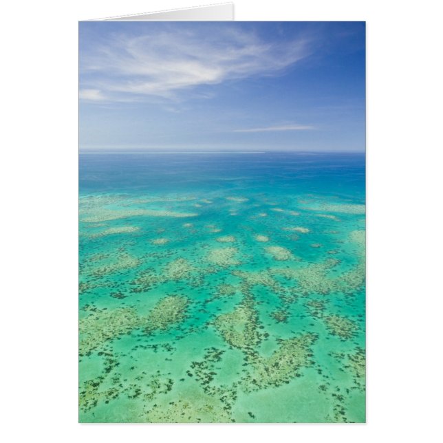 The Great Barrier Reef, Luftbild von Green (Vorne)