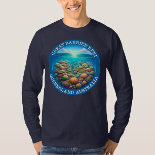 The Great Barrier Reef, Queensland, Australien T-Shirt