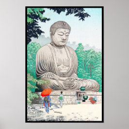 The Great Buddha at Kamakura FUJISHIMA TAKEJI Poster