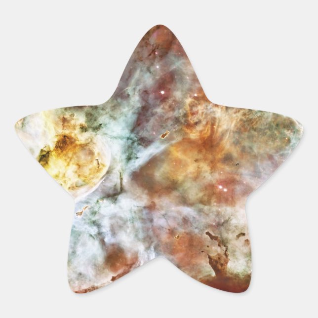 The Great Carina Nebula NGC 3372 Star Birth Stern-Aufkleber (Vorderseite)