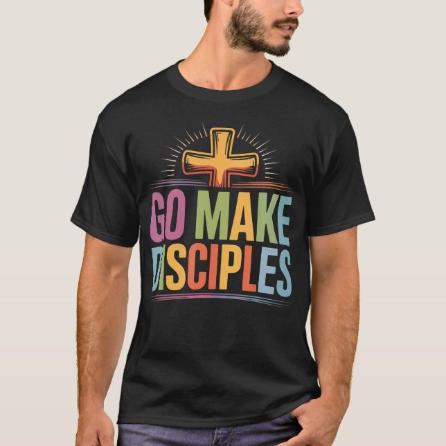The Great Commission Witness Wear - Faith Based Ch T-Shirt (Vorderseite)
