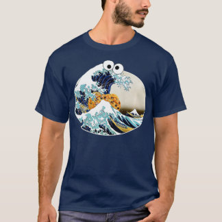 The Great Cookie Eating Wave Off Kanagawa Googl E T-Shirt