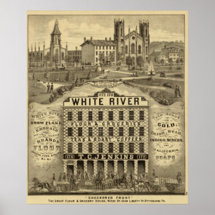 The great flour and grocery house poster