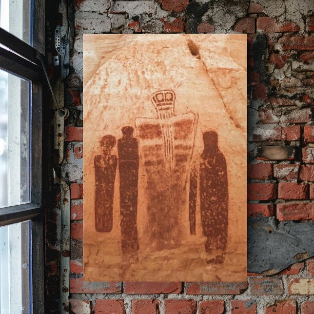 The Great Gallery Horseshoe Canyon Utah Leinwanddruck (Von Creator hochgeladen)