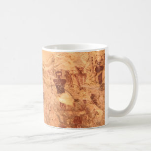 The Great Gallery Horseshoe Canyon Utah Pictograph Kaffeetasse