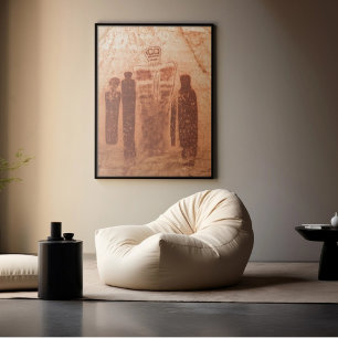 The Great Gallery, Horseshoe Canyon, Utah Poster