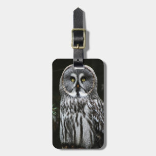 The Great Gray Owl cd ltcna Gepäckanhänger