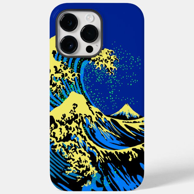 The Great Hokusai Wave in Pop Art Style Case-Mate iPhone Hülle (Rückseite)