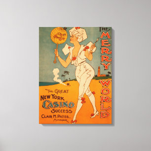 The Great New York Casino Success Theater Leinwanddruck