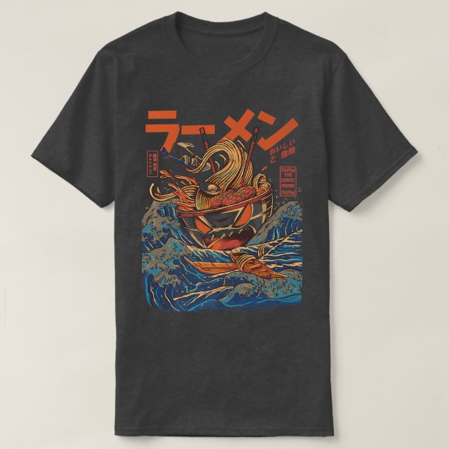 The Great Ramen Off Kanagawaa2888 T-Shirt (Design vorne)