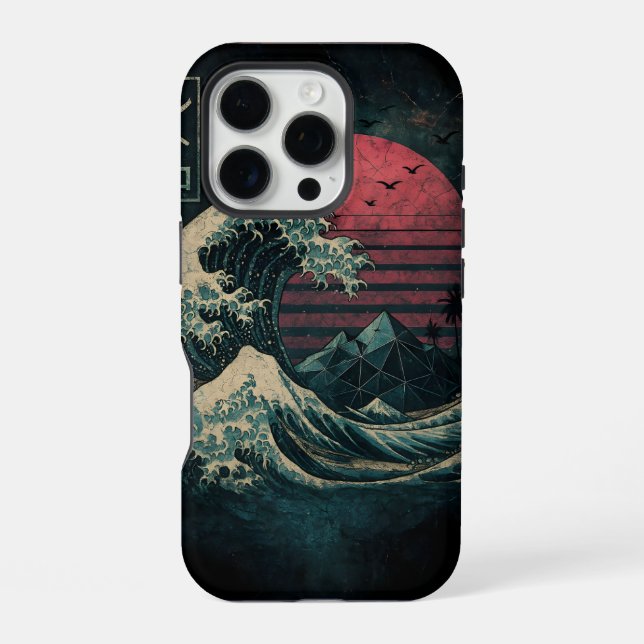 The Great Retro Wave Classic iPhone Hülle (Rückseite)