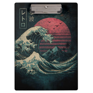 The Great Retro Wave Classic Klemmbrett