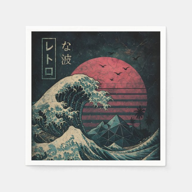 The Great Retro Wave Classic Serviette (Vorderseite)