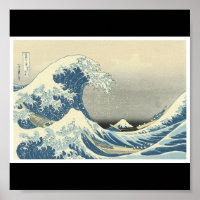 "The Great Wave" japanische Malerei c. 1830-1832
