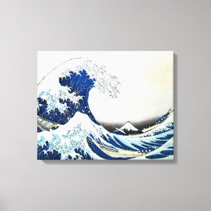 "The Great Wave" japanische Malerei von Hokusai Leinwanddruck