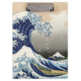 The Great Wave of Kanagawa - Katsushika Hokusai Klemmbrett