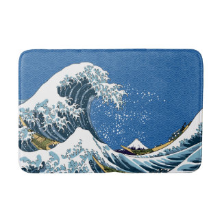 The Great Wave off Kanagawa - Klassische japanisch Badematte