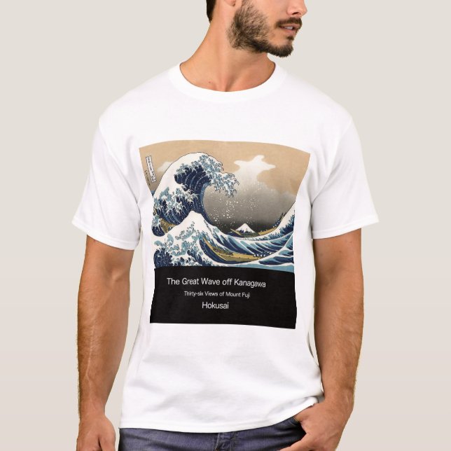 The Great Wave off Kanagawa T-Shirt (Vorderseite)