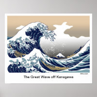 "The Great Wave off Kanagawa" von Hokusai