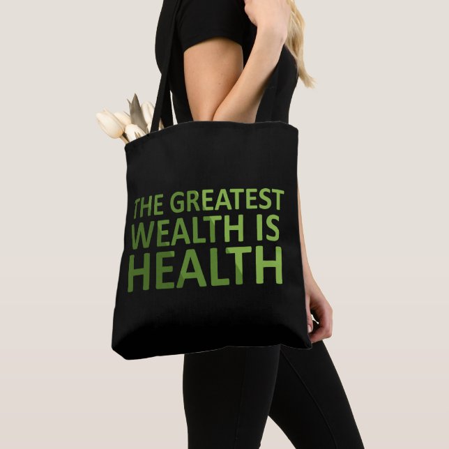The Greatest wealth is health (Von Nahem)