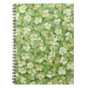 The Green Garden Spiral Notebook Notizblock