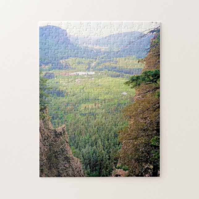 The Green Valley - Colorado - 11x14 - 252 pc Puzzle (Vertikal)