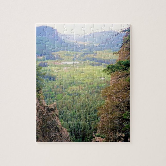 The Green Valley - Colorado - 8x10 - 110 Stk. Puzzle (Vertikal)