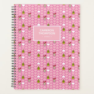 The Grinch & Cindy-Lou Pink Heart Pattern Planer
