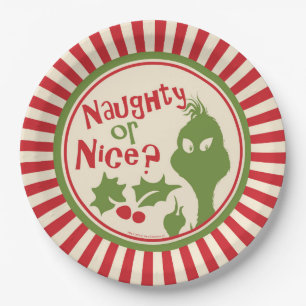 The Grinch   Naughty or Nice Pappteller