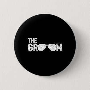 The Groom Sungles Brautparty Wedding Bachelor P Button