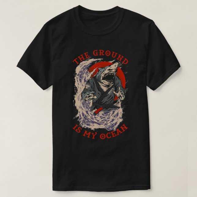 The Ground Is My Ocean 1 T-Shirt (Design vorne)