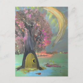 The guardian of silent secrets feiertagspostkarte